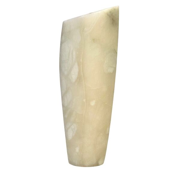 Otradnenskaya Mid Century Russian Alabaster 6 5/8" Vase Art Display with Tag - Picture 4 of 7